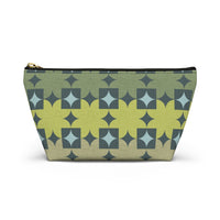 World's Fair Accessory Pouch w T-bottom in Green